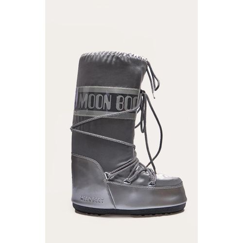 Moon Boot Bottes Icon Glance Argentées, Argenté