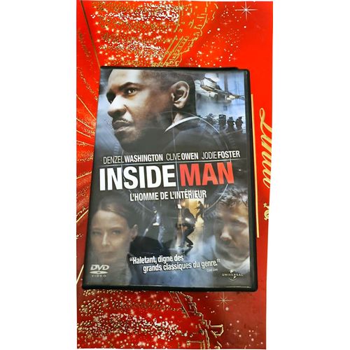 Dvd Inside Man – Thriller Policier Avec Denzel Washington, Clive Owen, Jodie Foster – Vf, Vost, Zone 2 – Suspense, Braquage, Enquête – Vendu Par Blaspo