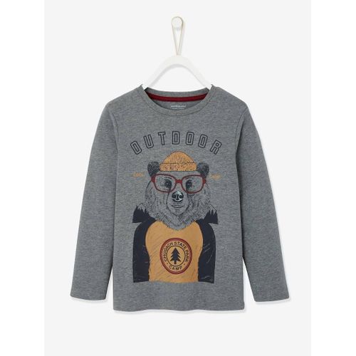 T-Shirt Animal Crayonné Garçon (Vertbaudet)