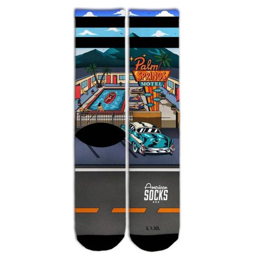 American Socks Palm Springs Motel Colour Multicolore