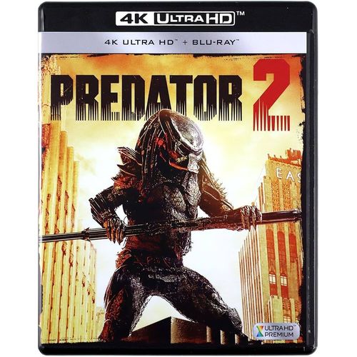 Predator 2 4k Ultra-Hd Blu-Ray 2d Import
