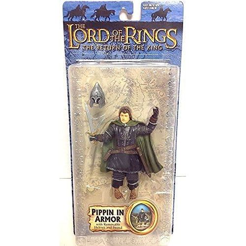 Lord Of The Rings Trilogy Rotk Action Figure Pippin In Armor