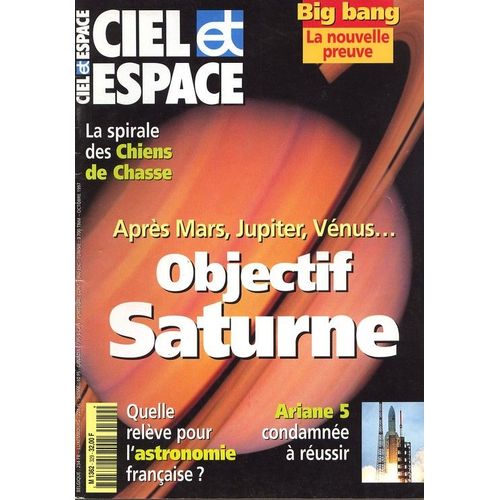 Ciel Et Espace N° 329 : Objectif Saturne