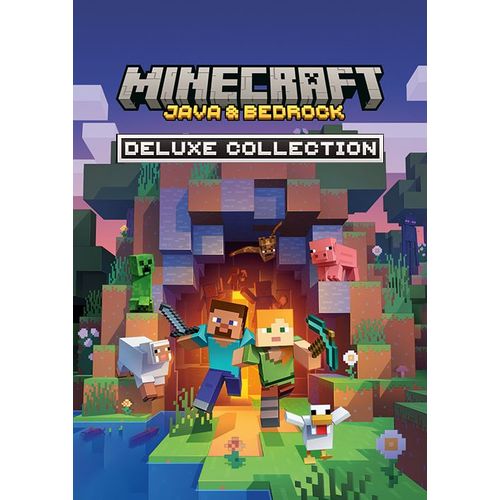 Minecraft: Java & Bedrock Edition Deluxe Collection Pc (Europe & Uk)