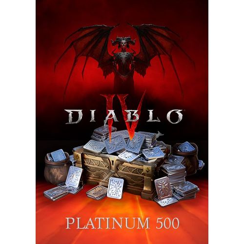 Diablo Iv 500 Platinum Currency Xbox (Ww)