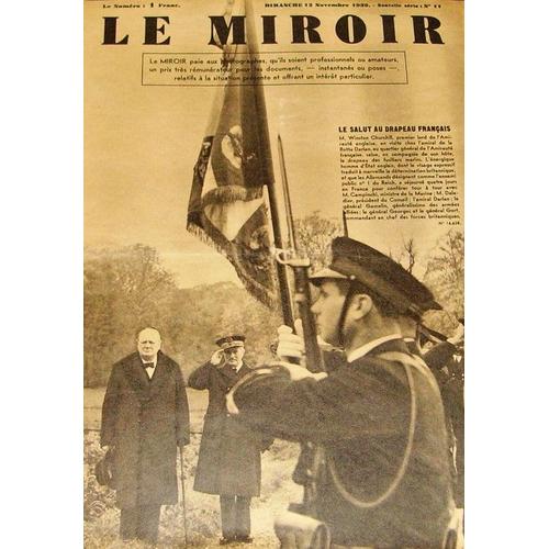 Le Miroir  N° 11 : Le Salut Au Drapeau Français