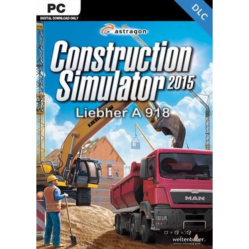 Construction Simulator 2015 Liebherr A 918 Pc - Dlc