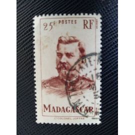 Timbre Madagascar Y T 318 Colonel Joffre (1852-1931) 1946 (010609 )