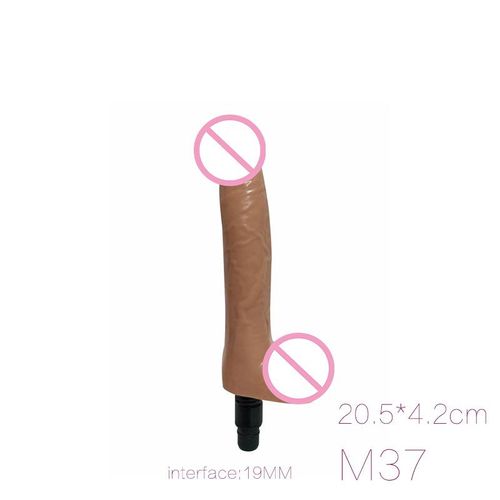 Machine Sexuelle Automatique,Pistolet À Fascia,Tête De Massage À Gode En Silicone,Jouets Sexuels Pour Hommes Et Femmes,Vibrateurs,Masturbation Du Pénis - Type M37 19mm