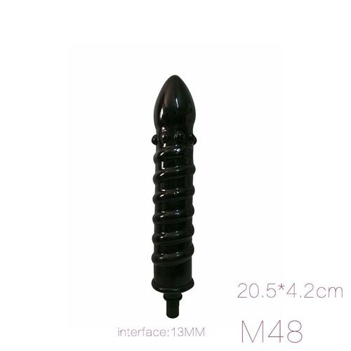 Machine Sexuelle Automatique,Pistolet À Fascia,Tête De Massage À Gode En Silicone,Jouets Sexuels Pour Hommes Et Femmes,Vibrateurs,Masturbation Du Pénis - Type M48 13mm