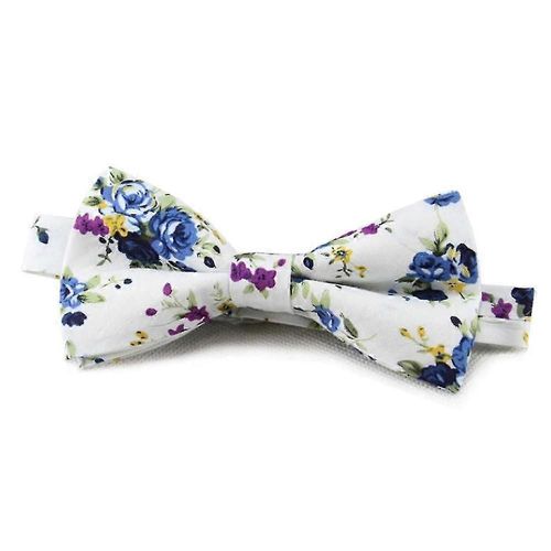 Cravate En Coton À Imprimé Floral Pour Homme