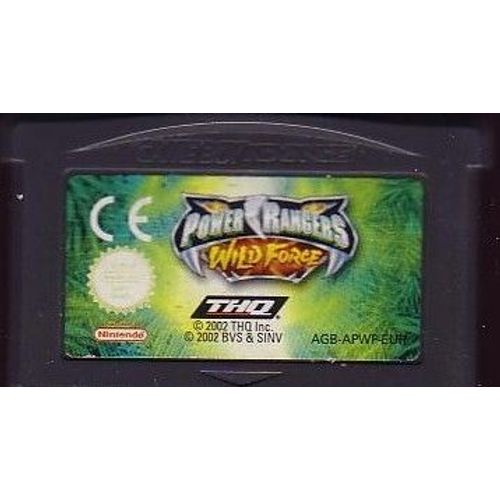 Cartouche Powers Rangers Wild Force Gameboy Advance