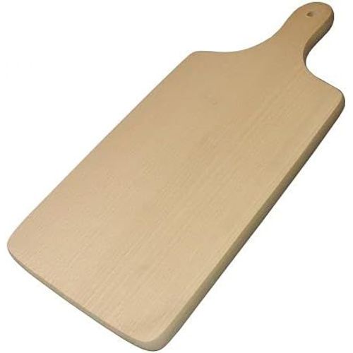 Ershi-Efo Planche À Découper En Bois Avec Poignée (Taille 40,5 X 19 X 1,5cm) Convient À Tous Les Types De Couteaux De Cuisine Exce[614]