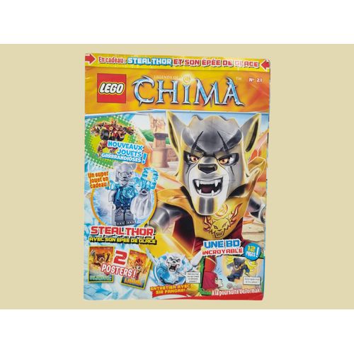 Magazine Lego Legends Of Chima N°21