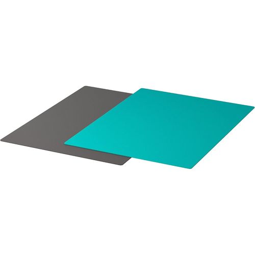 Ershi-Ikea Finfördela Planche À Découper Pliable Gris Foncé/Turquoise Foncé 28 X 36 Cm[831]