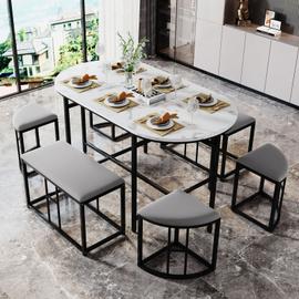 Lot de 12 Set de Table en Feutre Artificiel Lavables,4 sets de table+4  dessous de verre+4 sacs à couverts,réutilisables écologiques,Convient pour  les salles à manger et les cuisines-gris foncé
