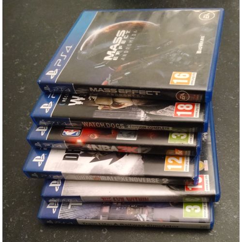 Lot De Jeux Ps4