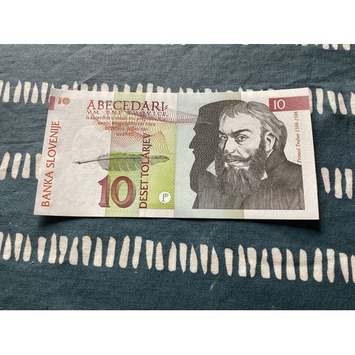 1 Billet De 10 Tolar, Slovénie, Année 1992