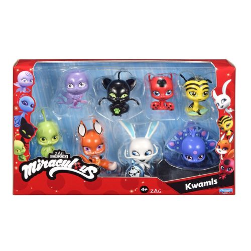 Coffret De 8 Figurines Kwami Miraculous
