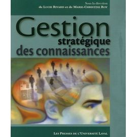 Gestion Stratégique Des Connaissances