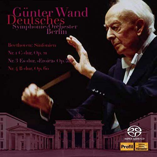 [3] : 134 (Beethoven : Sinfonien Nr.1, 3, 4 / Gunter Wand, Deutsches Symphonie-Orchester Berlin) [2sacd Hybrid] [Live] [] []