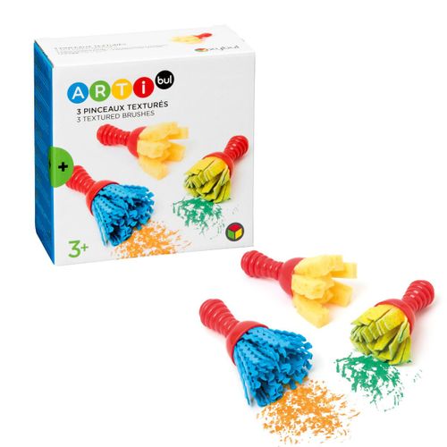 Oxybul | 3 Pinceaux Texturés