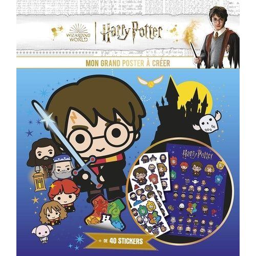 Harry Potter, Mon Grand Poster À Créer - + De 40 Stickers