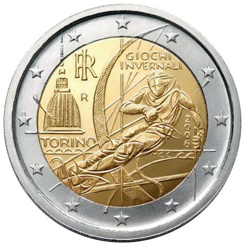 2 Euros Commémorative Italie 2006