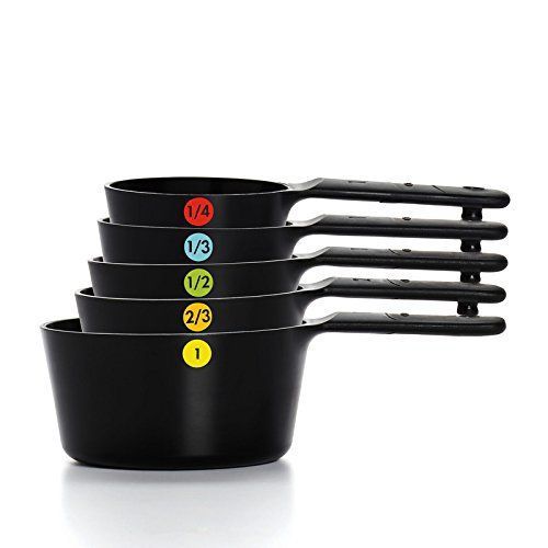 Oxo - Set De 5 Tasses À Mesurer  - Noir