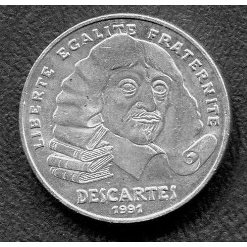 100 Francs Descartes 1991