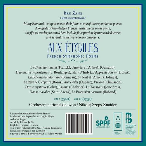 Aux Étoiles - Poèmes Symphoniques Français - Cd Album