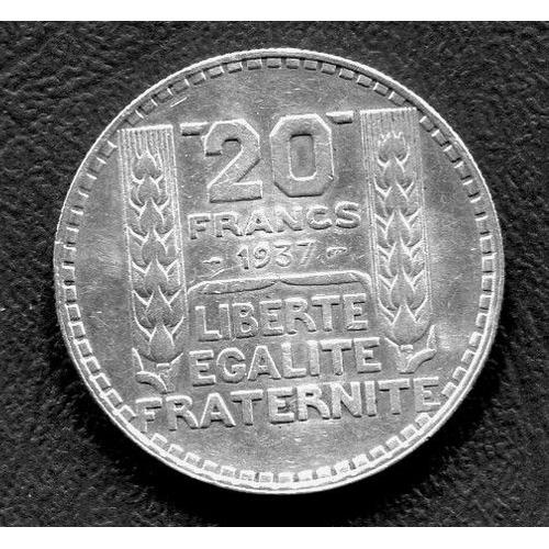 20 Francs Argent 1937