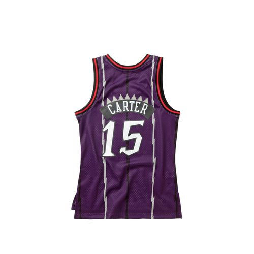 Mitchell & Ness Nba Women's Swingman Jersey Toronto Raptors 1998-99 Vince Carter #15 Women Tops & Tanks Purple En Taille:M