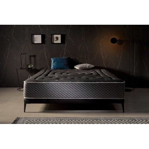 Moonia | Matelas Premium Black Multizone | Sommeil réparateur | Confort Exceptionnel | Zones de Repos Multiples | 150x190cm