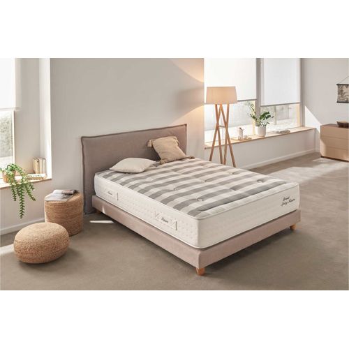 Moonia | Matelas Grand Spring Nature | Confort Maximal | Hauteur +-/ 30 cm | Ressorts ensachés | Effet nuage | 140X200