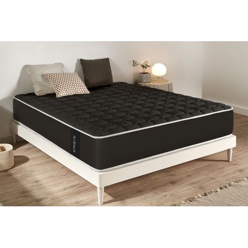 Moonia | Matelas Air Black | Confort Multizone | Pressure Care System | Technologie Duo-System | 140x200