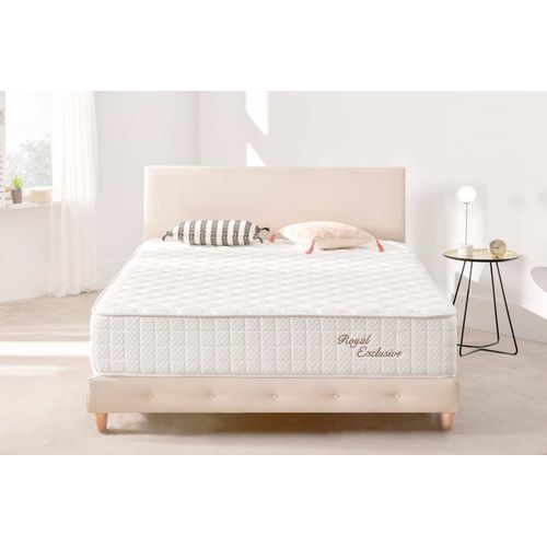 Moonia | Matelas Royal Multizone | Epaisseur 27 cm | Pressure Care System | Mousse de Viscose + Fibres Todotherm: 5 cm | Air Sense System | 80x190cm