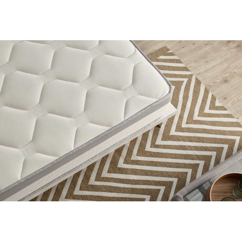 Moonia | Matelas Spring Max Ressorts Ensachés | Haute Durabilité | Anti-acariens | 80 X 190cm