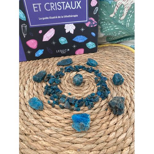 Lot Pierres Bleues – Apatite Pour Communication & Calme Intérieur
