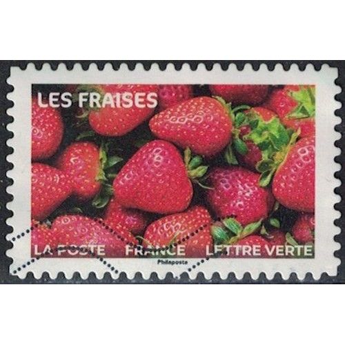 France 2023 Oblitéré Used Fruits À Savourer Les Fraises Y&t Fr 2295