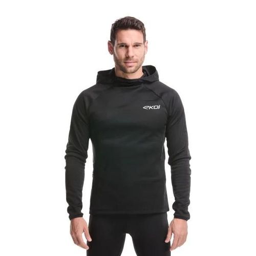 Sweat Capuche Ekoi Perf Running Noir