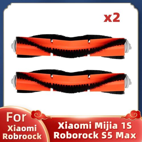 Filtre pour aspirateur Robot Xiaomi Mi 1/1S SDJQR01RR SDJQR02RR SDJQR03RR Roborock E2 E3 E4 E5 S4 S4 Max S5, brosse latérale principale-2 Main Brush