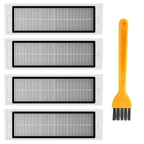 Filtre HEPA pour aspirateur Xiaomi Roborock S6 S5 MAX S6 Pure S6 MaxV S60 S65 S5 S50 S55 E25 E35, pièces détachées-4PCS