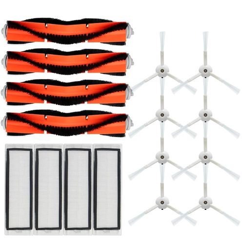 Filtre HEPA + brosse latérale + brosse principale pour Xiaomi MI Robot Aspirateur 2, Roborock S50 S51, Pièces et Accessoires pour Aspirateur-8