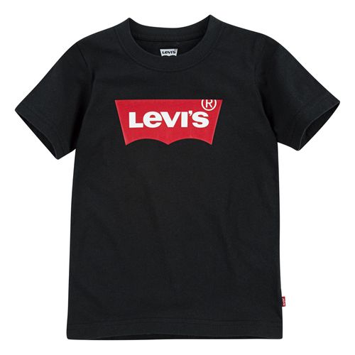 T-Shirt À Manche Courte Pour Garçon Noir / Rouge