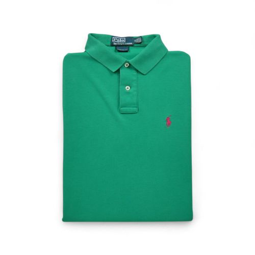 Reconditionné - Polo Manches Courtes Homme Vert - Taille M - Homme - Vert