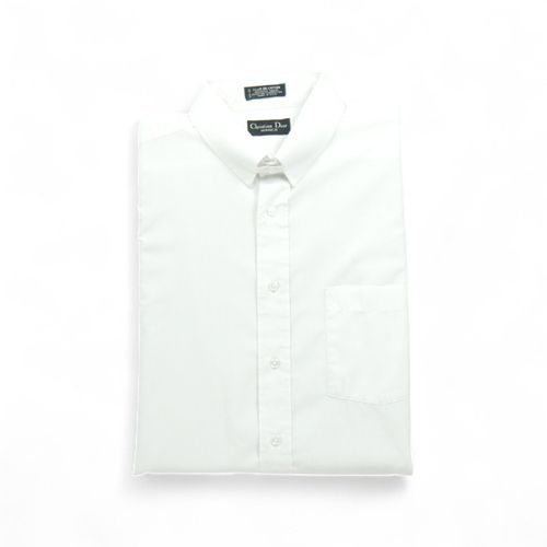 Reconditionné - Chemise Classiques Homme Uni Blanc - Taille L - Homme - Blanc