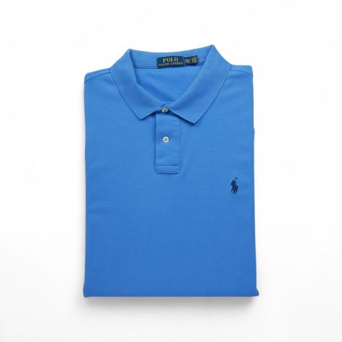 Reconditionné - Polo Manches Courtes Homme Bleu Clair - Taille 2xl - Homme - Bleu Clair