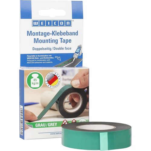 lbgwp60-Ruban De Montage Adhésif Gris Double Face Extra Fort