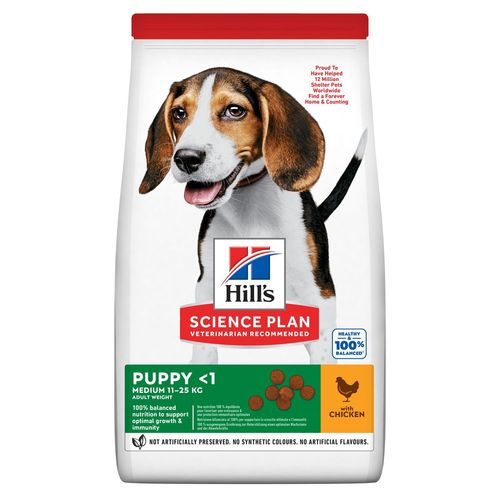 Hill's Science Plan - Croquettes Healthy Development Medium Puppy Poulet Pour Chiot - 12kg